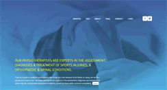 Desktop Screenshot of ferniephysio.com